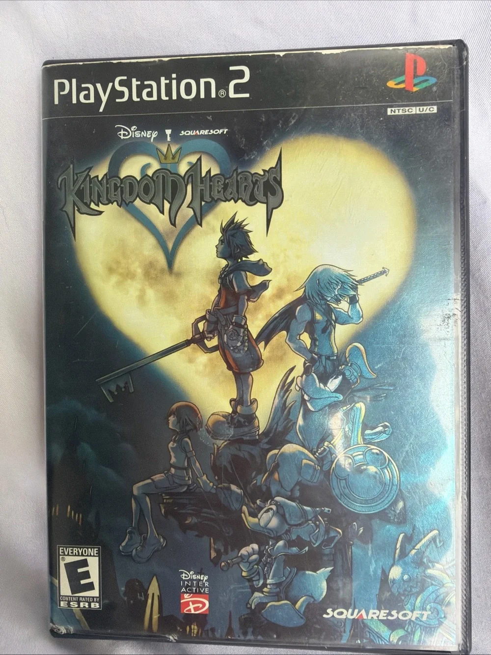 PlayStation 2 Kingdom Hearts Missing Manual / Case Only with Disc